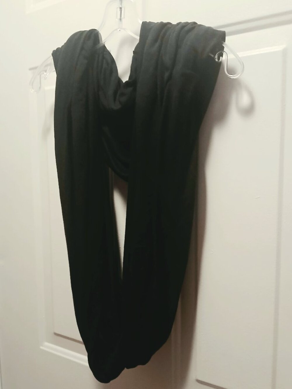 Black Infinity Scarf